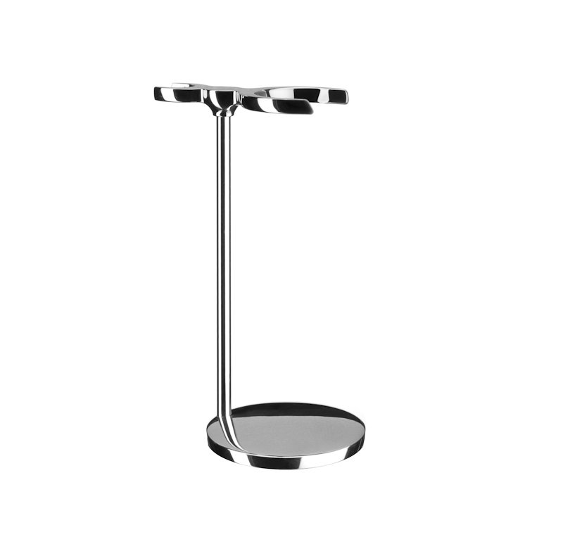 Хромированная подставка под бритву и помазок RHM 9