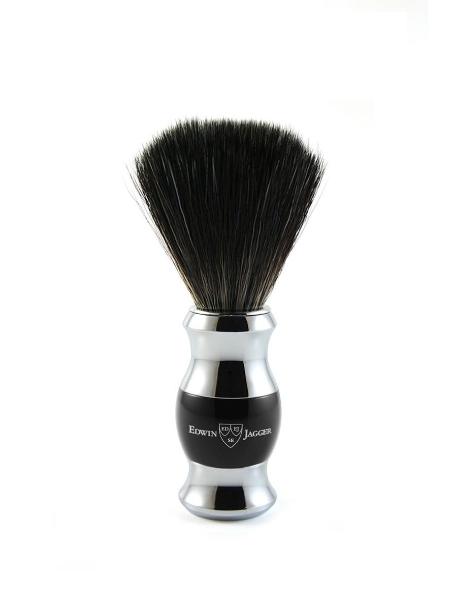Edwin Jagger Помазок Edwin Jagger 21SB366CR черная смола  21SB366CR