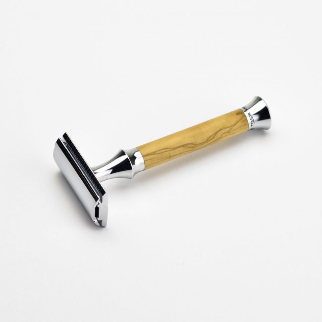 Т-образная бритва из оливкового дерева Timor 1360