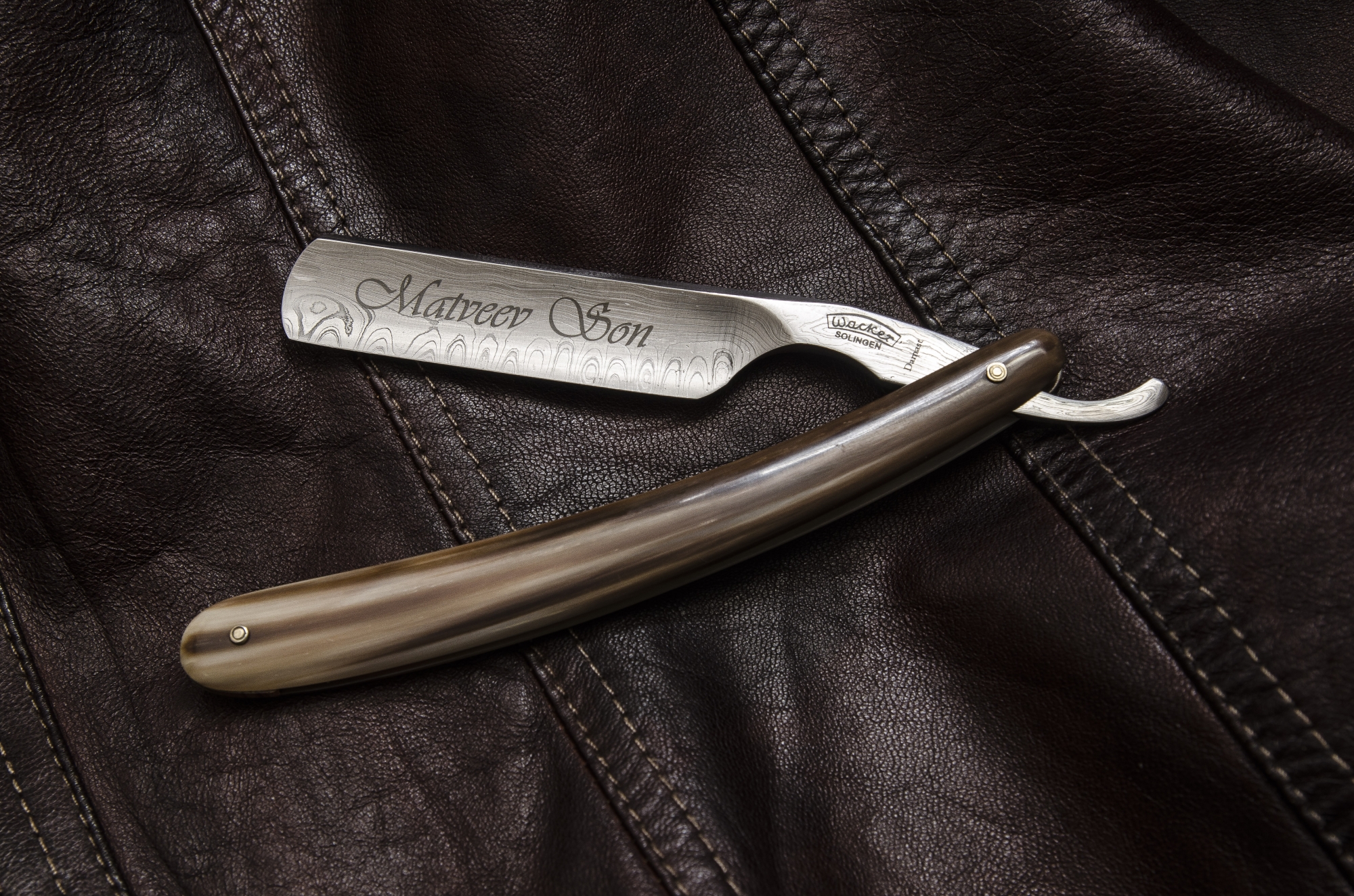 Wacker Опасная бритва дамасск 6/8” 7786 