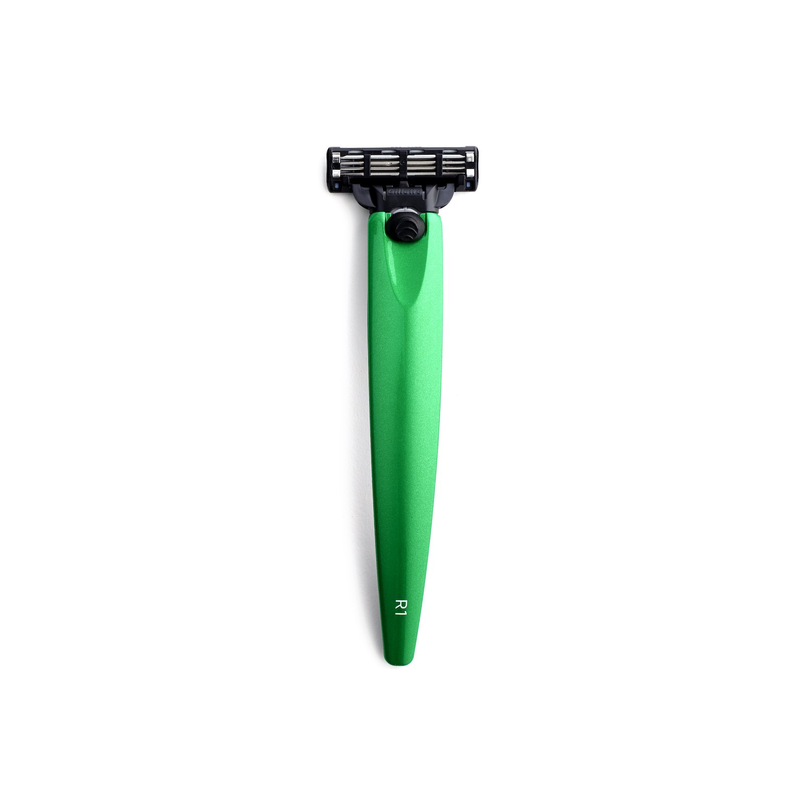 Bolin Webb Бритва Bolin Webb R1, зеленый металлик, Gillette Mach3 R1-GRN-MET