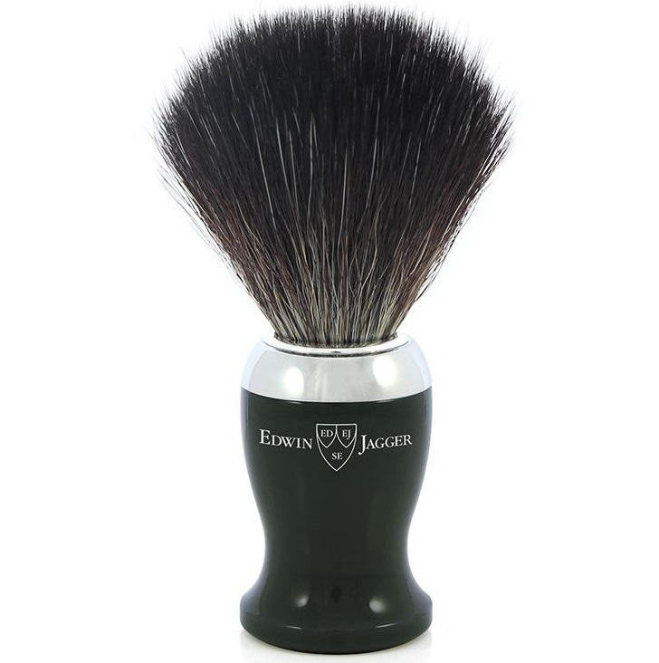 Edwin Jagger Помазок Edwin Jagger черная смола фибра 21SB726CR