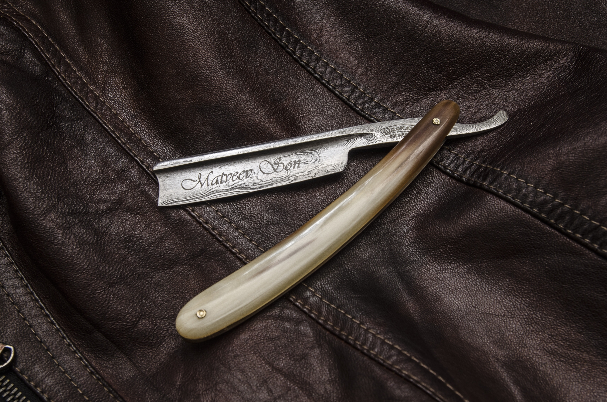 Опасная бритва Wacker дамасск 5/8” 7781 