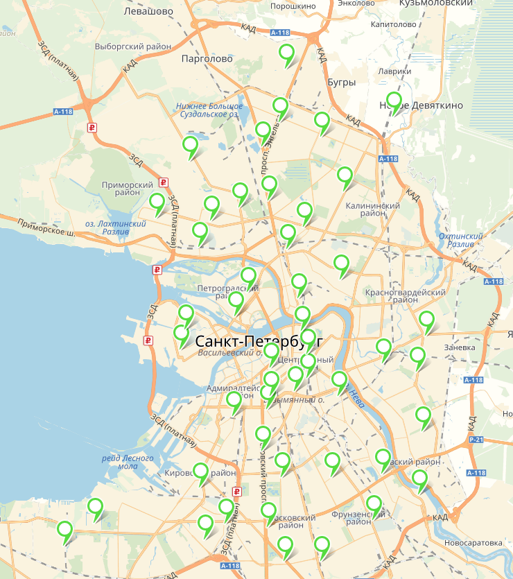 Доставка СДЭК Санкт-Петербург