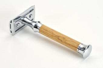 Т-образная бритва из оливкового дерева Timor 1360