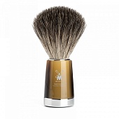 Muehle Помазок из смолы цвета рога, барсучий волос 181 M 142