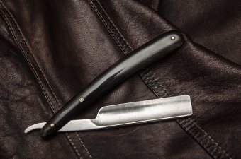 Бритва опасная из дамасска Hans Boker 5/8” 7799 