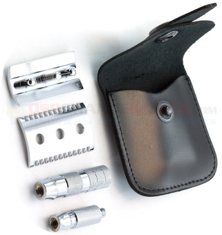 Хромированный Т-образный набор Merkur с гребенкой 985 000