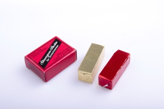 Двойная паста для ремня зеленая и красная 503