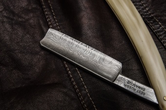 Дамасская сталь Опасная бритва Wacker 6/8” 7789 