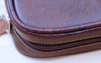 Кожаная косметичка PARKER, малая TBSM 