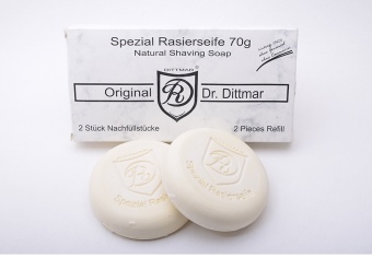 Твердое двойное мыло для бритья Dr.Dittmar 1001