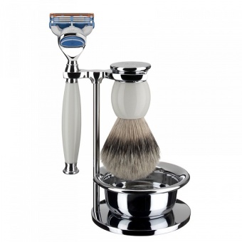 Muehle Бритвенный набор из фарфора, 4 предмета, станок Fusion S 93 P 84 SF