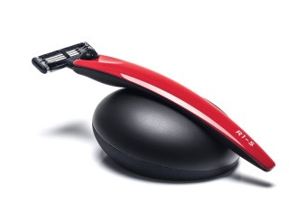 Bolin Webb Набор Bolin Webb R1, бритва R1-S красная, подставка R1 черная BW-R1-SET-STD-RED