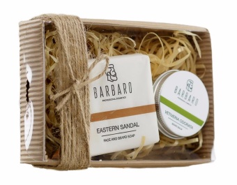 Набор Бальзам для бороды и мыло для лица и бороды Barbaro 2003 