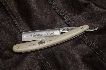 Опасная бритва Wacker дамасская сталь 5/8” 7783 