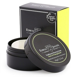 Edwin Jagger мыло для бритья Limes & Pomegranate SSLPT