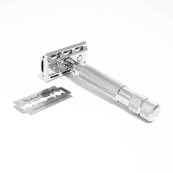 Т-образная бритва Rockwell 2C, белый хром  RR-2C-WC