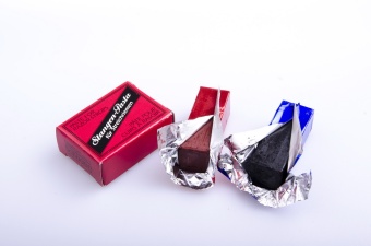 Двойная паста для ремня красная и черная 501