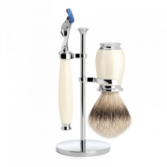 Muehle Бритвенный набор цвет слоновой кости 3 предмета станок Fusion S 091 K 57 F