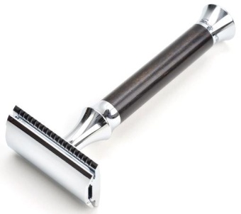 Т-образная бритва из дерева Венге Timor 1365