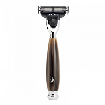 Muehle Безопасная бритва Mach3, ручка из смолы цвета рога R 332 M3