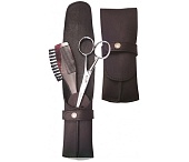 Набор для бороды и усов Dovo в кожаном чехле 806 011