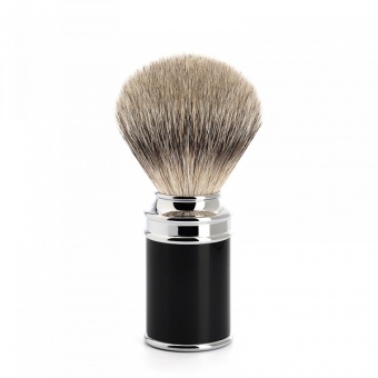 Muehle Помазок из черной смолы, серебристый барсук 091 M 106