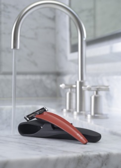 Bolin Webb Бритва Bolin Webb R1-S, красная, Gillette Mach3 BW R1-S RED