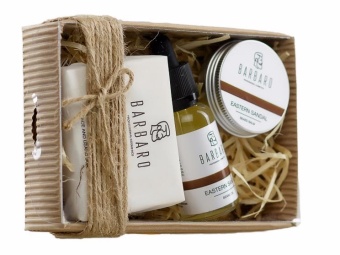 Набор бальзам, масло для бороды и мыло для лица и бороды Barbaro 2007 