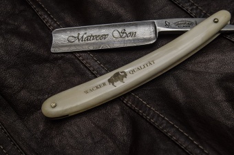 Wacker Опасная бритва из дамасской стали 5/8” 7785 