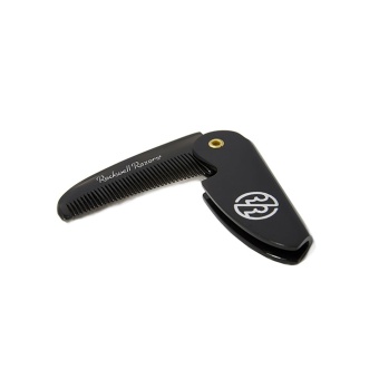 Мужская складная расческа для усов и бороды Rockwell RR-COMB-M-B