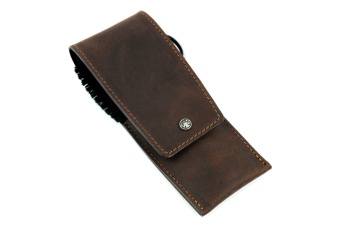 Набор для ухода за бородой Dovo в кожаном чехле 1028 056