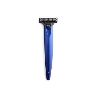 Bolin Webb Бритва Bolin Webb R1, синий металлик, Gillette Mach3 BW-R1-BLU-MET