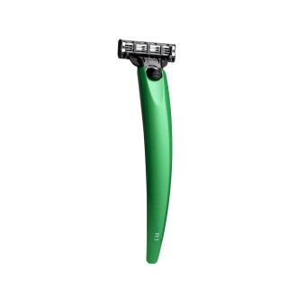 Bolin Webb Бритва Bolin Webb R1, зеленый металлик, Gillette Mach3 R1-GRN-MET