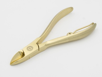 Кусачки Dorko позолоченные матовые 1139/10-2