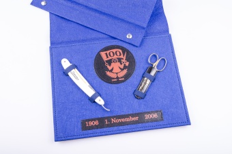 Бритвенный набор Dovo в честь 100 лет юбилея компании 1906-2006 юбилейный 