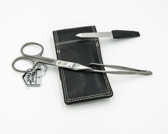 Маникюрный набор Kniebes 3 предмета Черный 3310-0902