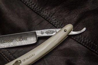 Wacker Опасная бритва из дамасской стали 5/8” 7785 