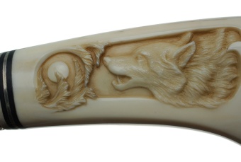 Нож из дамасской стали 5314