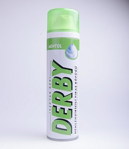 Derby пена для бритья, ментол DFM