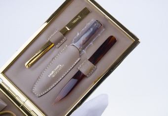 Маникюрный набор MALTESER, GOLD (5 пр.) 86-5085