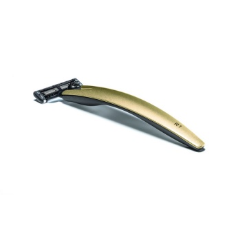 Bolin Webb Бритва Bolin Webb R1, золотистая, Gillette Mach3 BW R1 GOLD