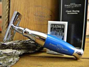 Станок Edwin Jagger R363CRSR T-образный темно-синий R363CRSR