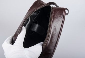 Несессер коричневый Hans Kniebes 7007-0003 