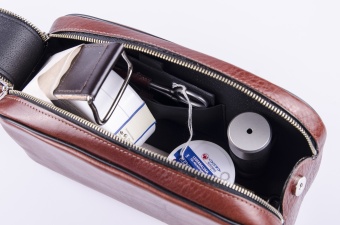 Бритвенный набор Dovo, Merkur с опасной бритвой Dovo Natural 556 056 