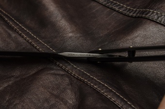 Бритва опасная из дамасска Hans Boker 5/8” 7799 