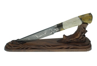 Нож из дамасской стали 5312
