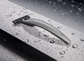 Bolin Webb Бритва Bolin Webb R1, серебристая, Gillette Mach3 BW R1 ARG