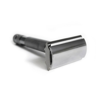 Т-образная бритва Rockwell 2C, темный хром RR-2C-GM